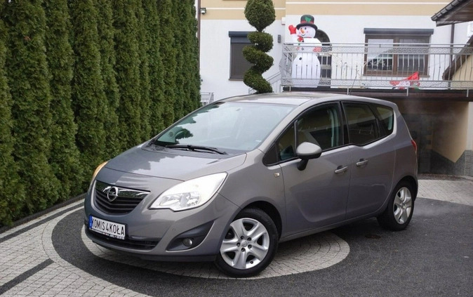 Opel Meriva cena 23900 przebieg: 155000, rok produkcji 2010 z Łapy małe 172